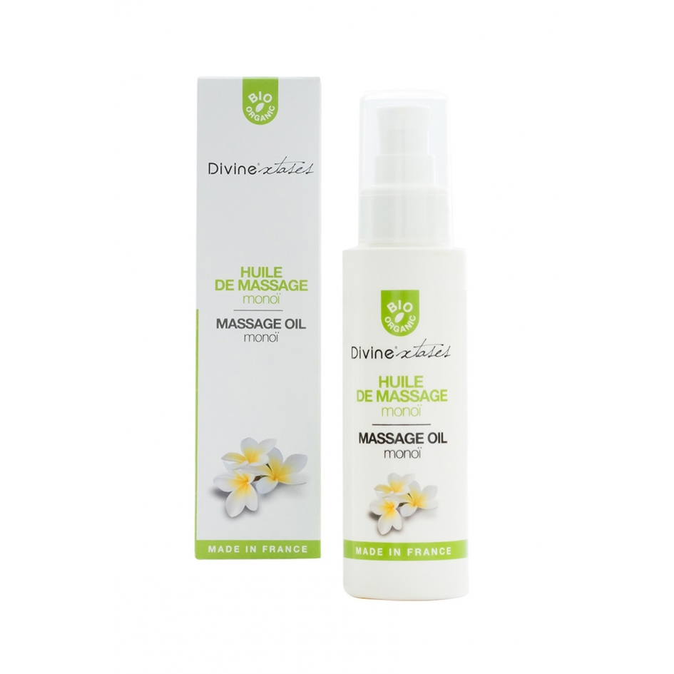 Huile de massage BIO Monoi - Divinextases