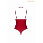 Body string seins nus rouge Le petit secret