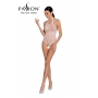 Body résille ouvert BS087 - Blanc