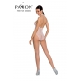 Body résille ouvert BS087 - Blanc