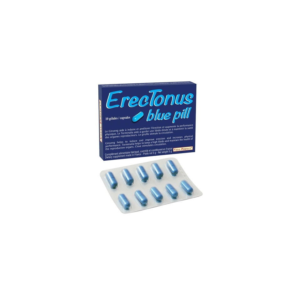 Erectonus Blue Pills (10 gélules)