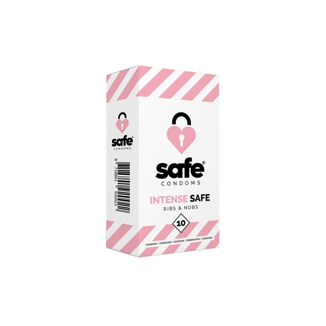 10 préservatifs Safe Intense