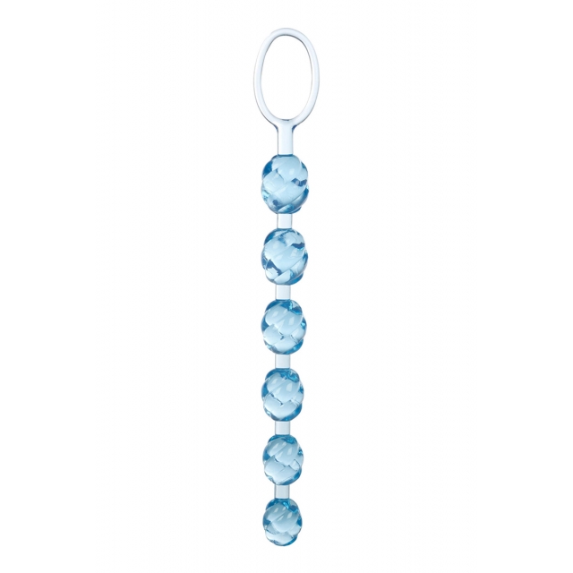 Perles anales CalExotics Swirl bleu