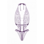 Body string ouvert Renee violet - Christine