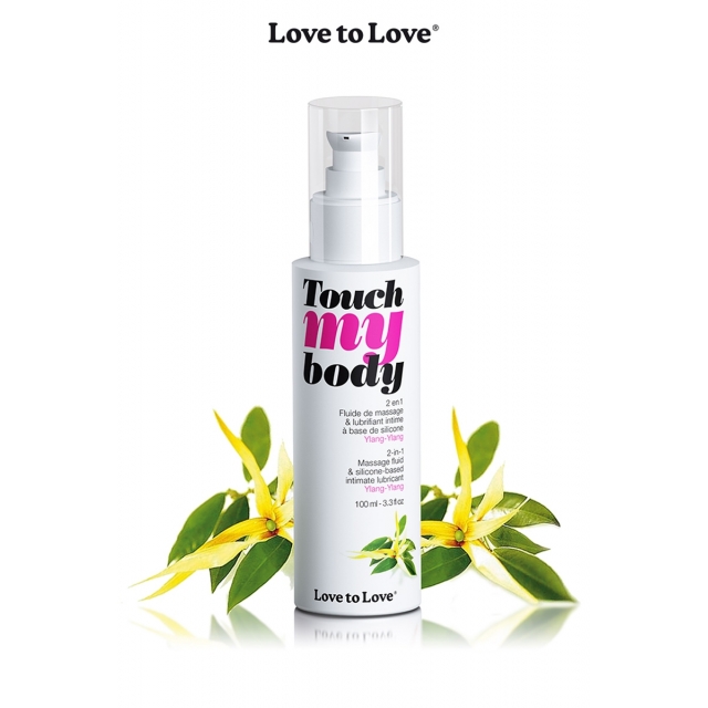 Fluide massage & lubrifiant - ylang-ylang