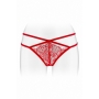 String ouvert Mylene - rouge