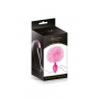 Plug queue de lapin - rose