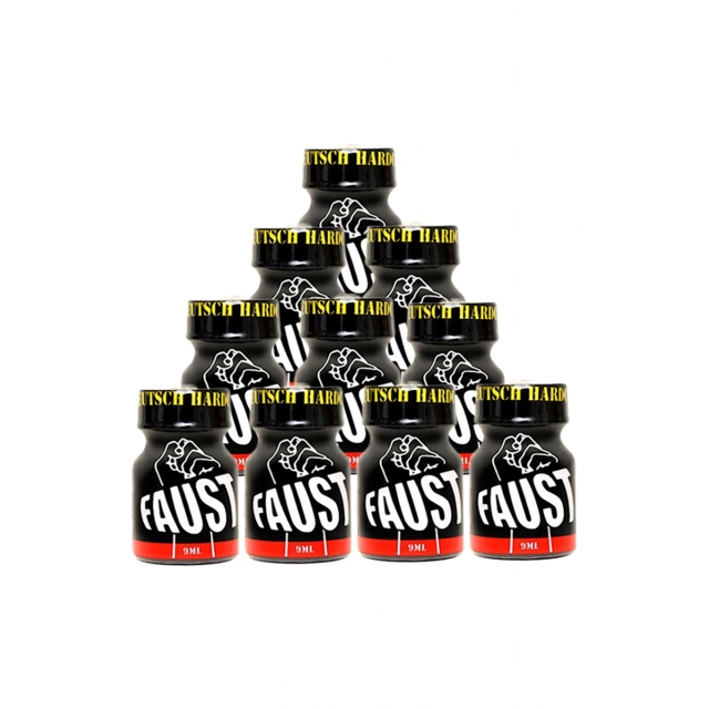 Pack 10 poppers Faust 10ml