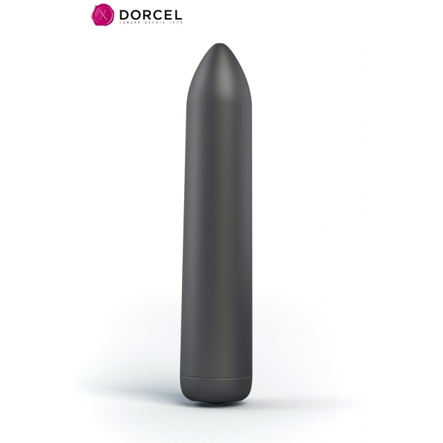 Mini vibro Rocket Bullet noir - Dorcel
