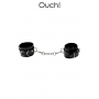 Menottes Premium en cuir noir - Ouch